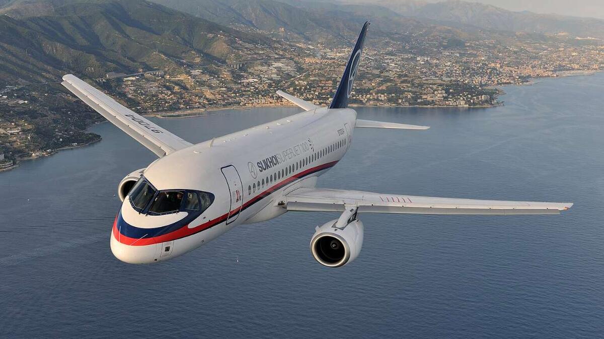    В Московской области потерпел крушение самолет Sukhoi Superjet 100