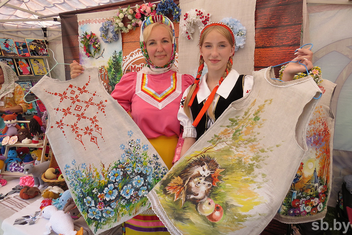    Мастерица из Клецка: «Славянский базар» — настоящий рай для творческих людей