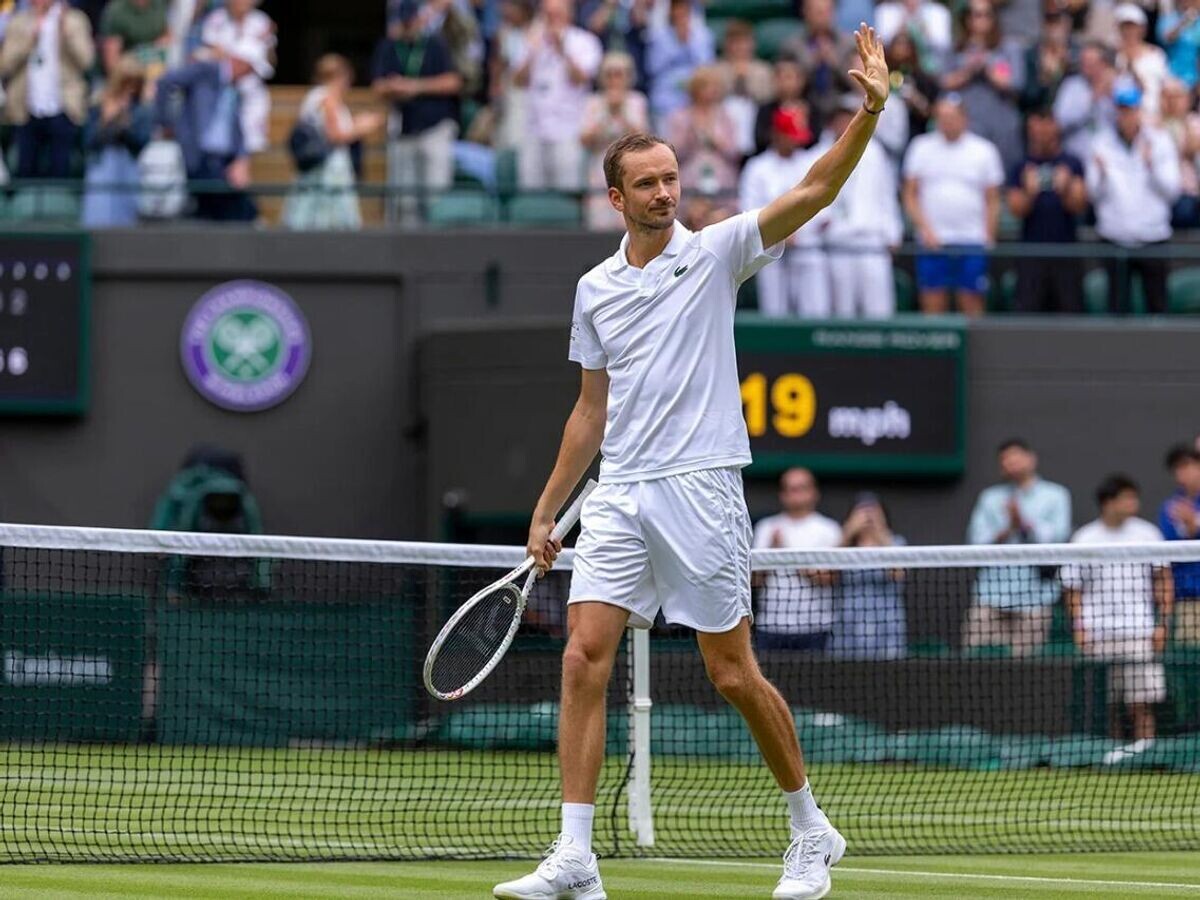    Даниил Медведев© Фото : Пресс-служба Уимблдона