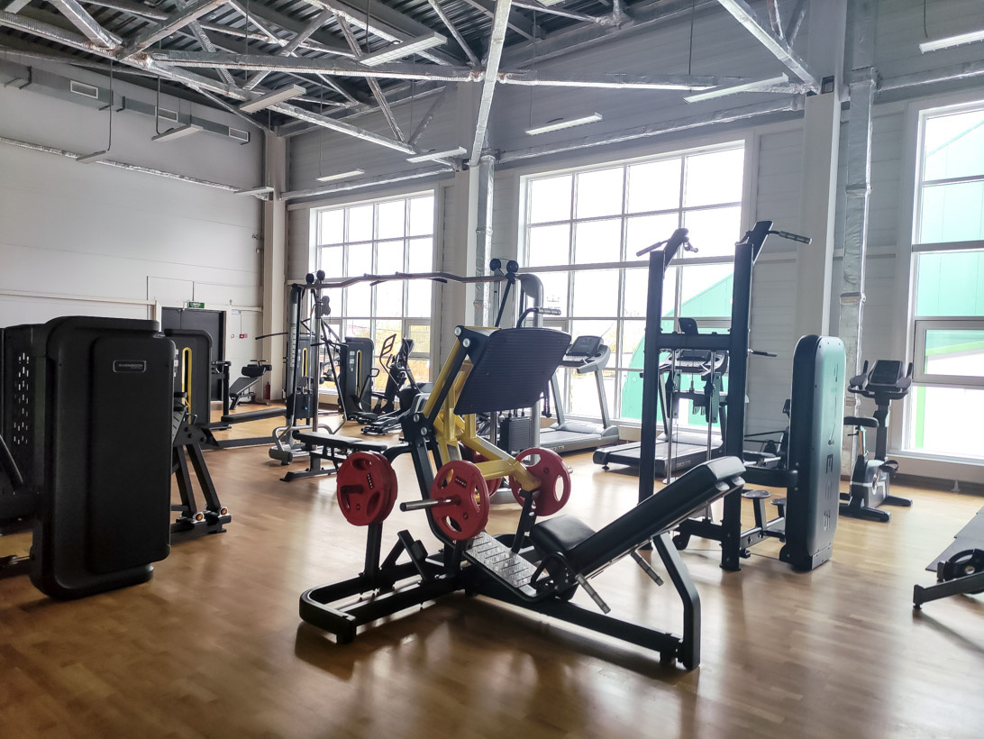 Казачинский спорткомплекс входит в число 10 крупных спортивных объектов, которые будут сданы в текущем году.  Фото: Фото: ФедералПресс / Наталья Оксак