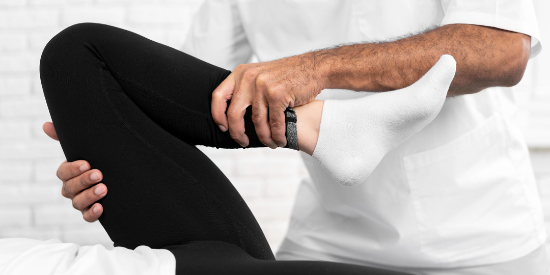 Разработка тугоподвижности коленного сустава.