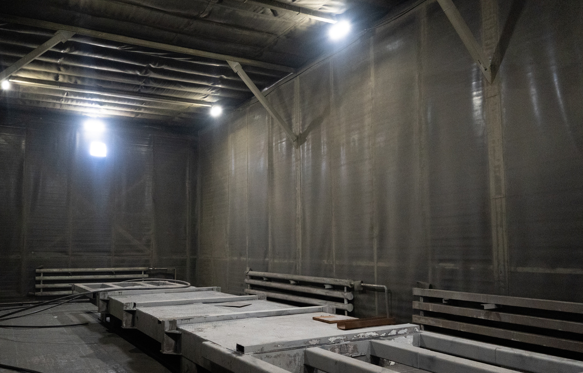 светодиодное освещение цеха