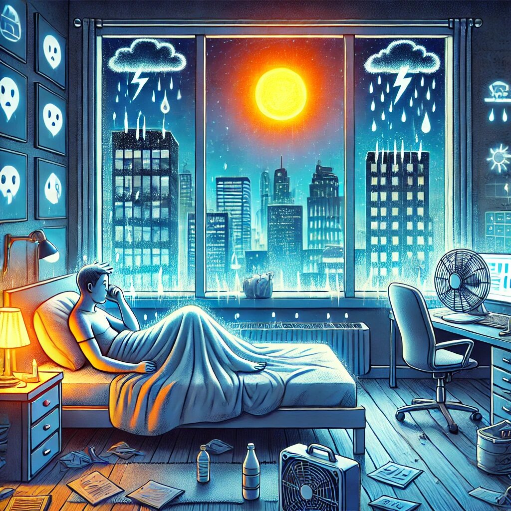 Ночное потепление и опасности: Одной из особенностей климатических изменений является повышение ночных температур, что затрудняет процесс охлаждения организма во время сна. Это особенно опасно для людей с хроническими заболеваниями, так как ночью организм не успевает восстановиться после жаркого дня.