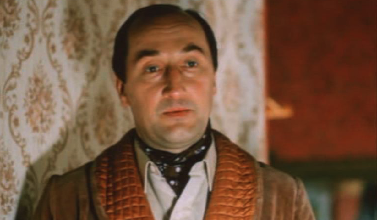    Борис Клюев. Кадр из фильма "Гений" (1991)