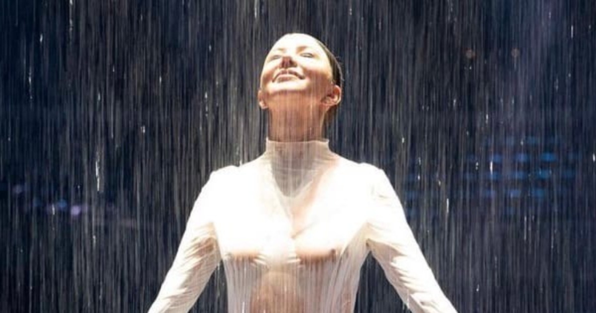 Елена Блиновская. Водопад на сцене