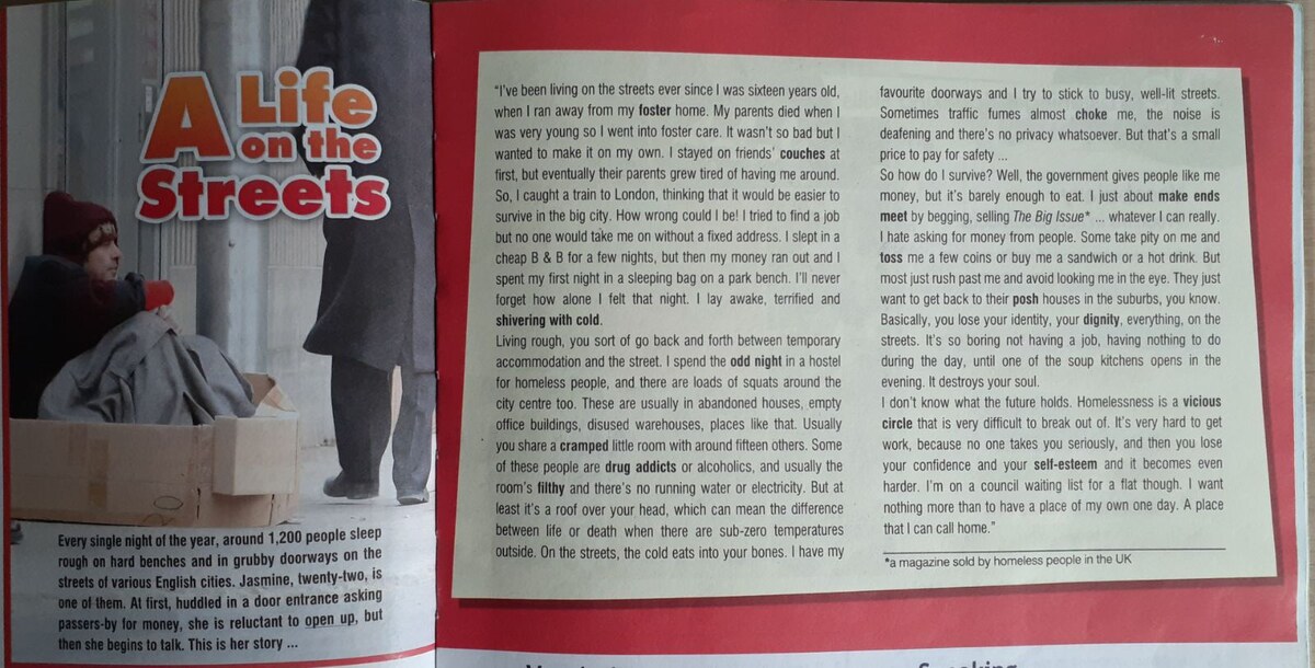 Module 5, 5a, стр. 84-85  В этом тексте 4 абзаца, не считая вводный, будем работать отдельно с каждым абзацем.