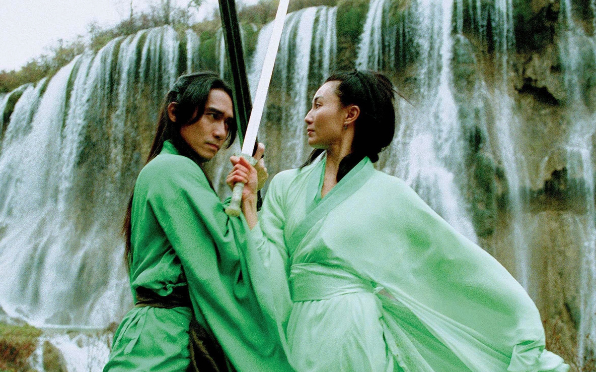 Кадр из фильма «Герой», реж. Чжан Имоу, 2002 