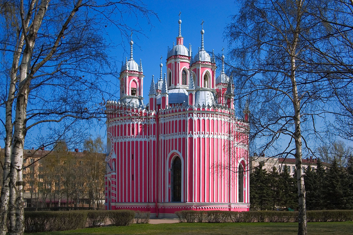 Фото: Яндекс картинки. Чесменская церковь. СПБ, ул. Ленсовета, 12