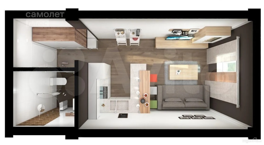 Дизайн интерьера апартаментов