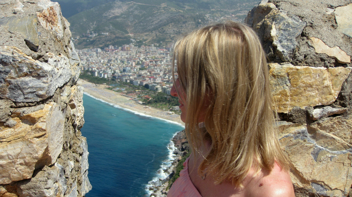 крепость Ич-Кале, вид на Аланью