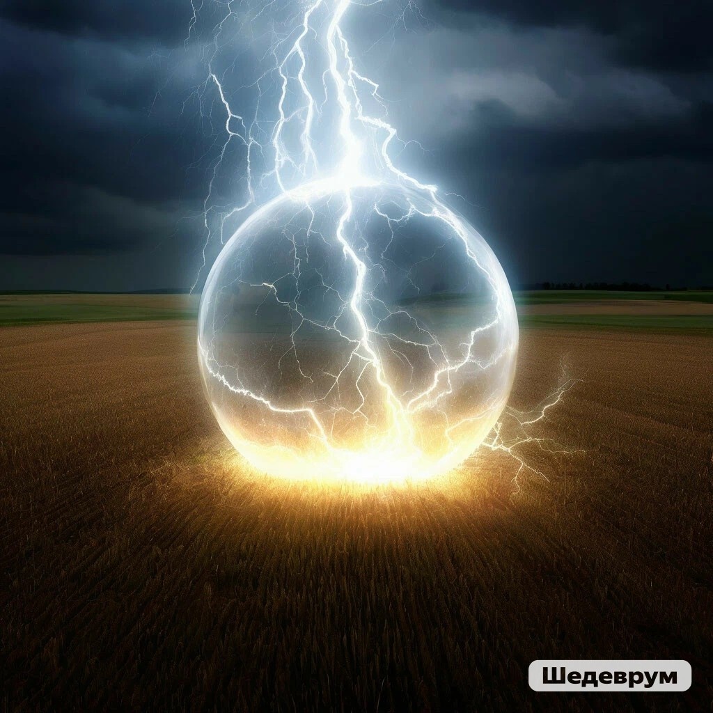 Картинка сгенерирована нейросетью по описанию автора рассказа, но сферы в середине не хватает