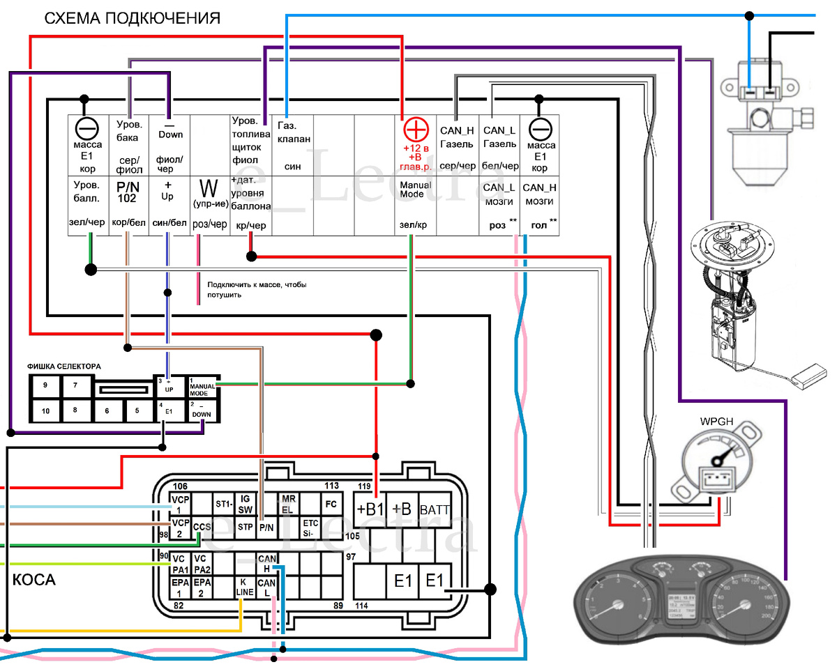 Can адаптер Nissan VQ35 Газель Некст, Газель NN | e_Lectra | Дзен