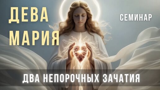 Дева Мария и Два Непорочных Зачатия - Величайшая Тайна Христианства раскрыта! Ошибки преданий