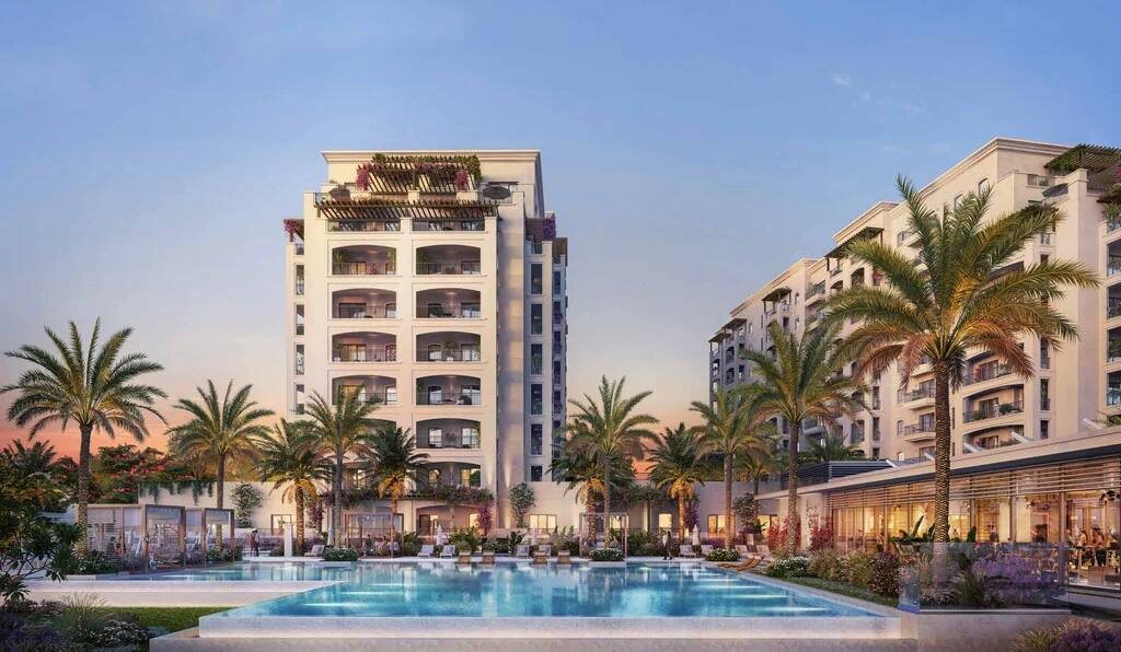 Рекламные материалы застройщика Aldar 