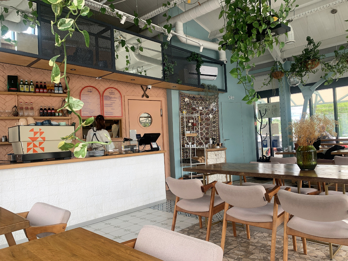 Интерьер кафе 