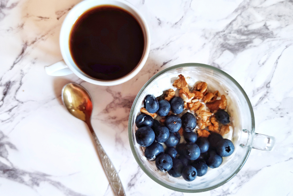 Сперва-наперво, вкусно позавтракала