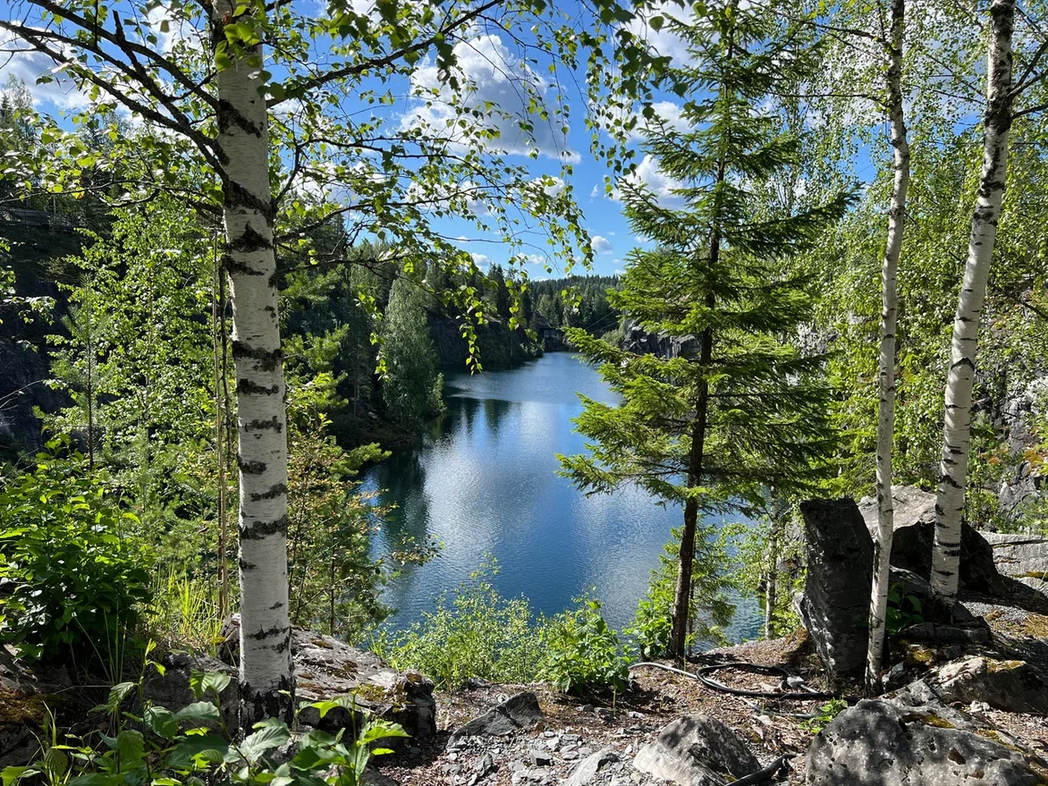 Природный парк Рускеала. Фото автора