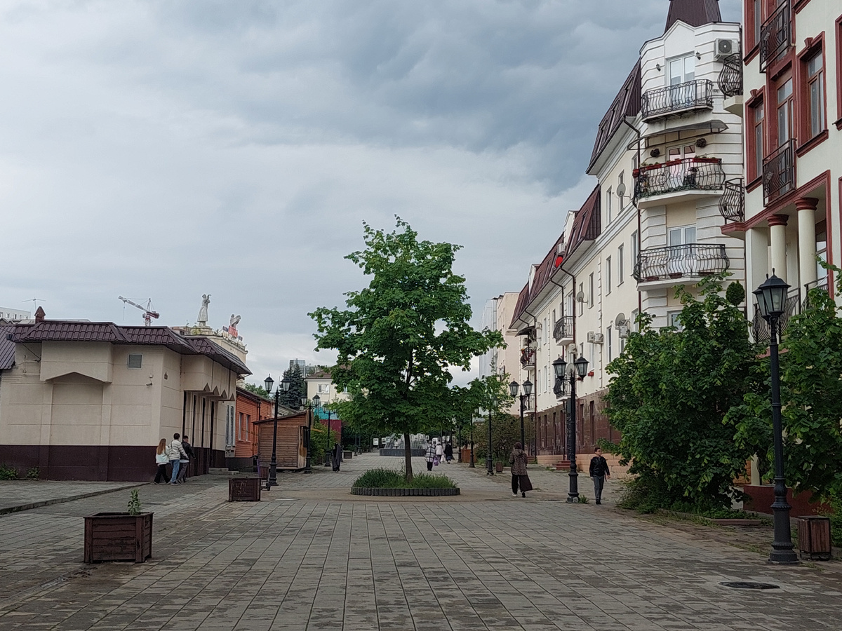 Нальчик, пешеходная часть Кабардинской улицы. Фото Natalya Dolidenok