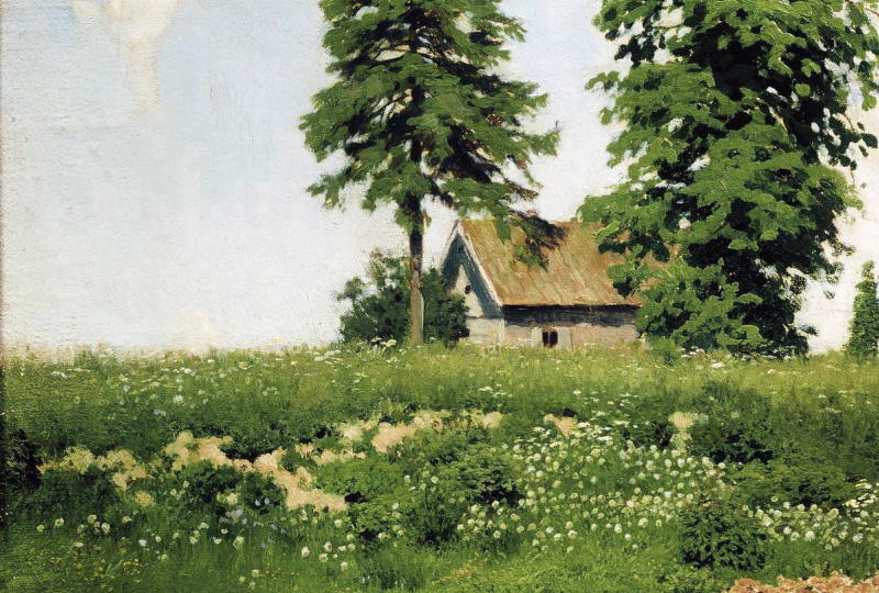 Лесная прогулка и картины И. Левитана