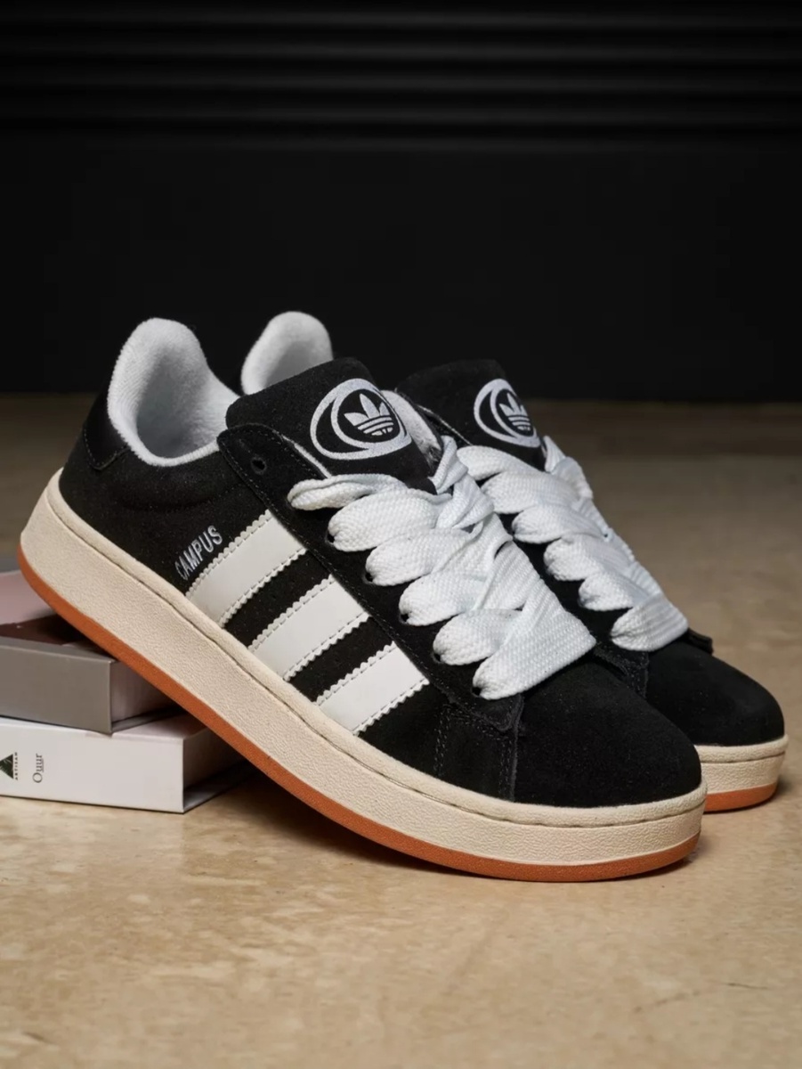 (adidas campus 00s черные)