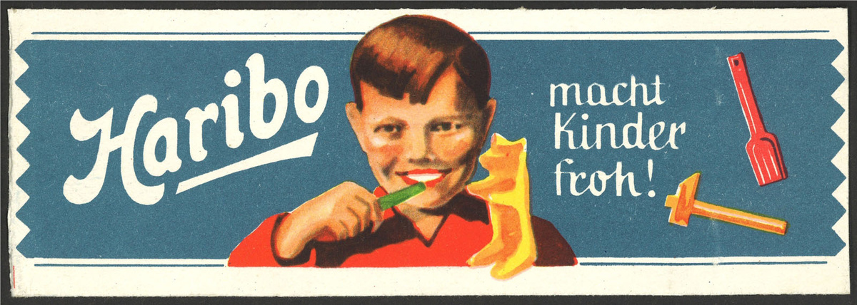 Медведь Haribo, 1920-е.