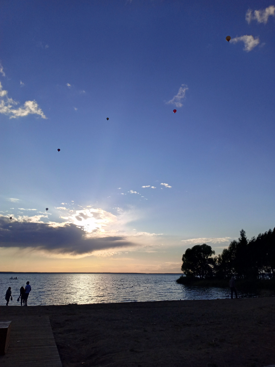 Городской пляж в Переславль-Залесском. Источник: фото автора. 