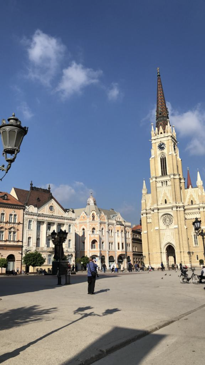 Центр города. Церковь Св. Марии. 