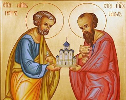 12 июля — праздник апостолов Петра и Павла