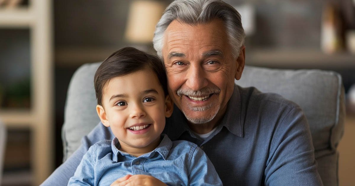 Дедушка про внуков никогда не забывает. Он всегда о них заботиться, дает мудрые советы и готовит к реальной жизни.