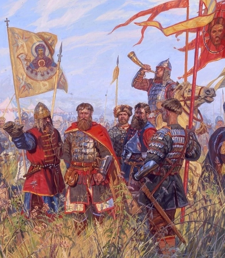 В XIV столетии великие князья владимирские начинают именоваться «великими князьями всея Руси».