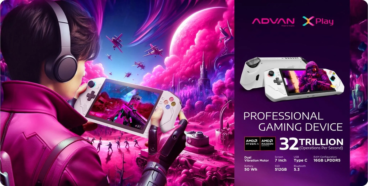 приставка Advan x Play от индонезийской компании