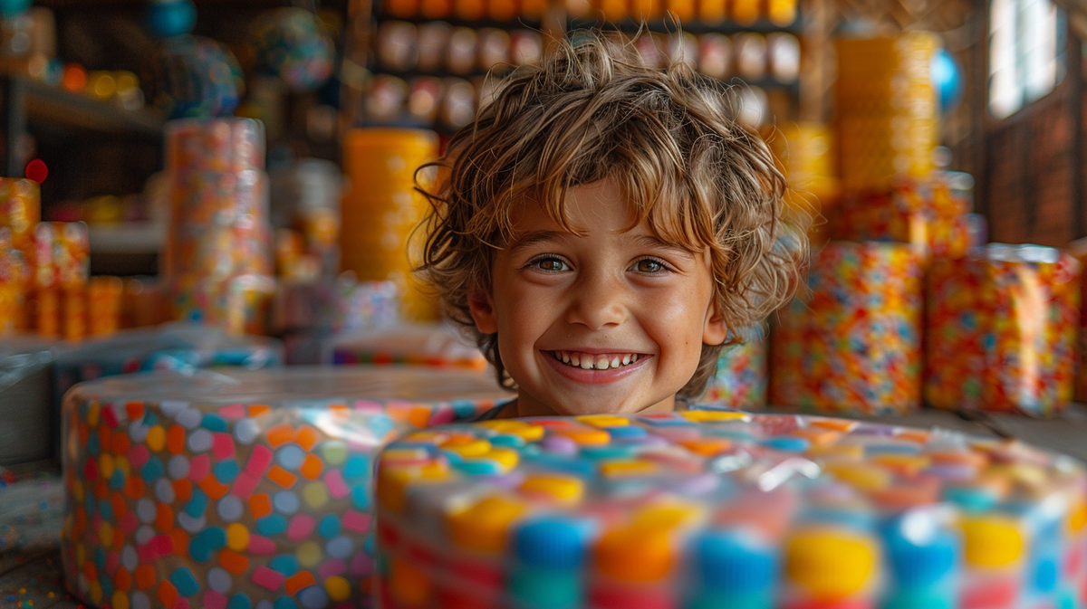 Удивительный мир подарков: радостные моменты детства.