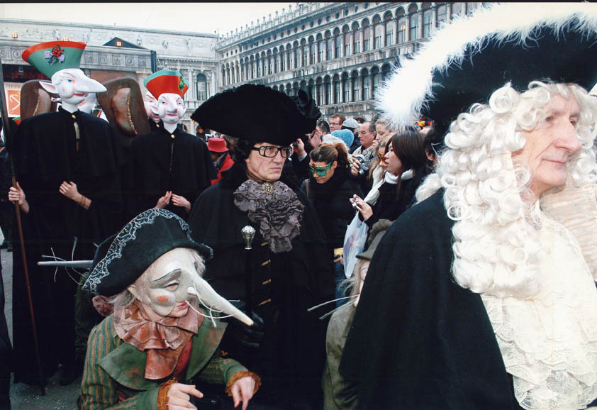 Михаил Шемякин. Перфоманс Шествие Петра. 2007 год. Венеция