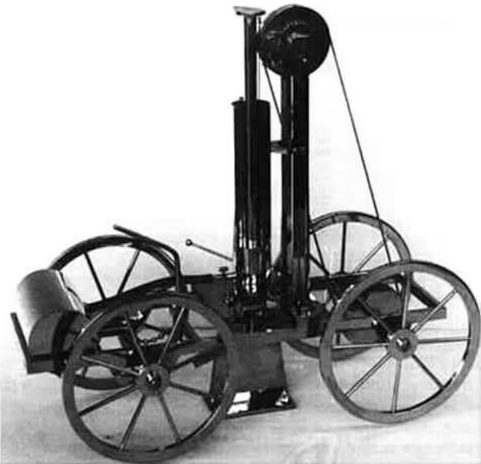 Первый в мире двигатель внутреннего сгорания Франсуа Исаака де Риваз, 1806 год