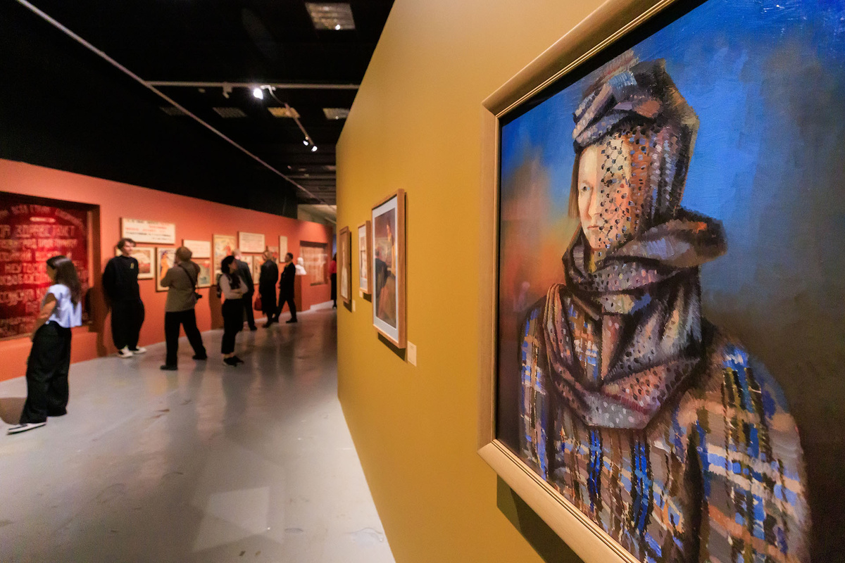    Экспозиция выставки «Москвичка. Женщины советской столицы 1920–1930-х»