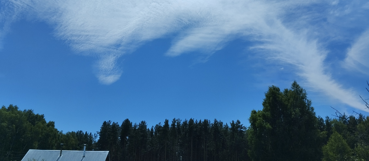 Летнее небо.
