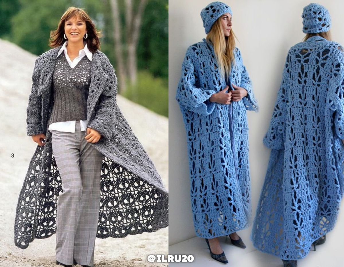 кардиган крючком