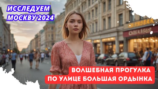 Исследуем Москву 2024: Волшебная прогулка по улице Большая Ордынка