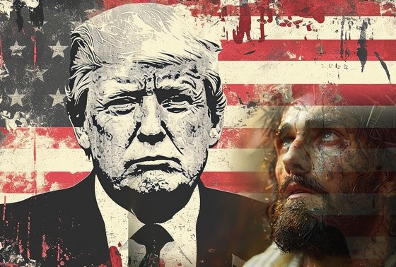    Дональд Трамп в представлении ИИ