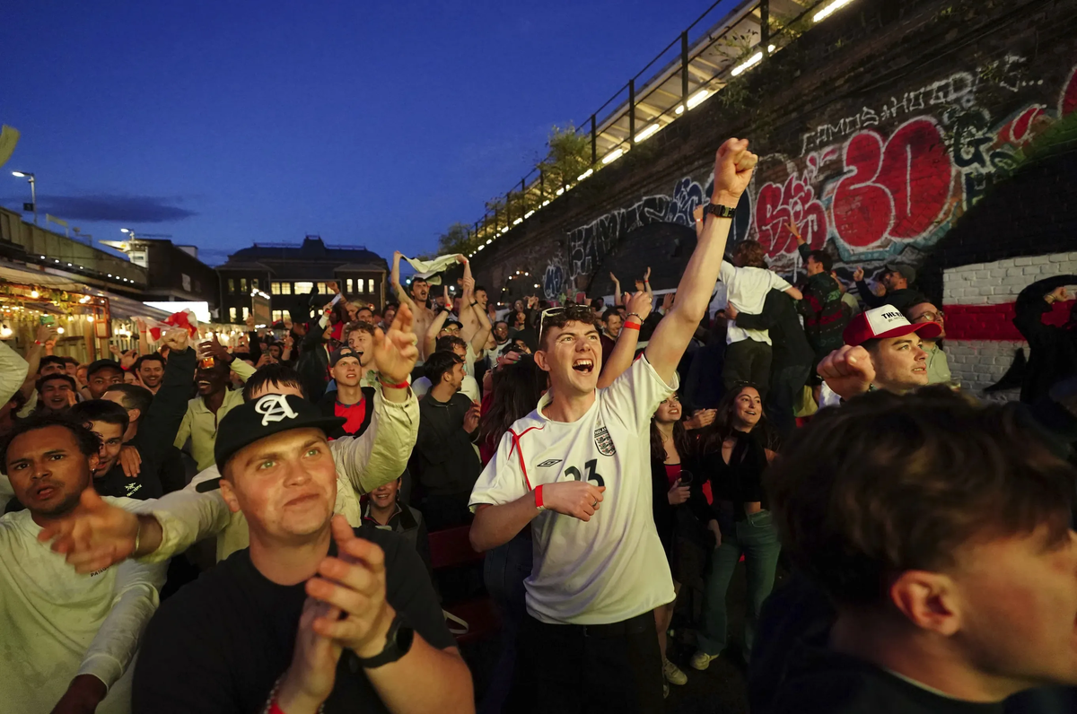 Болельщики сборной Англии. Фото: AP/TASS 