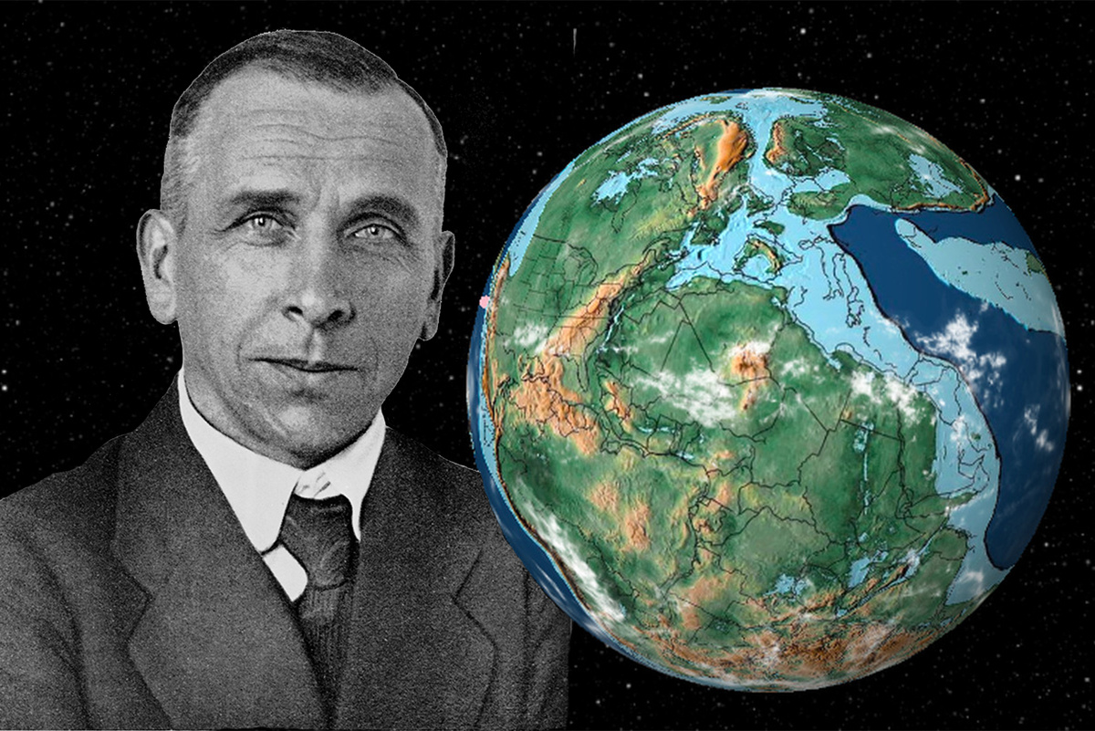 Альфред Вегенер (1880 - 1930).