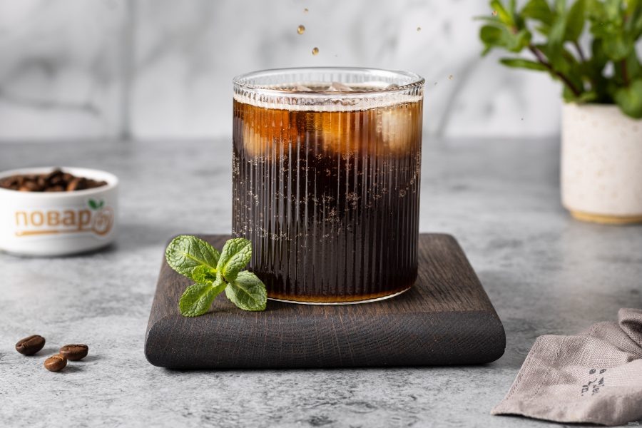 Холодный кофе с колой 