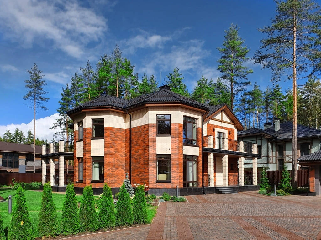 Индивидуальный проект дома "Охта-Парк" в Энколово, Санкт-Петербург 