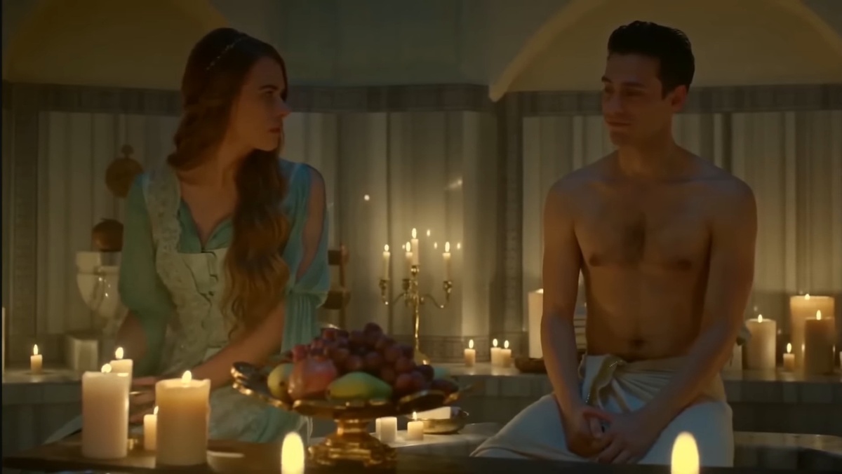 Анастасия и Ахмед в хамаме