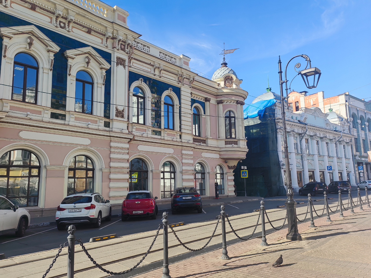 Просто дома в историческом центре. 