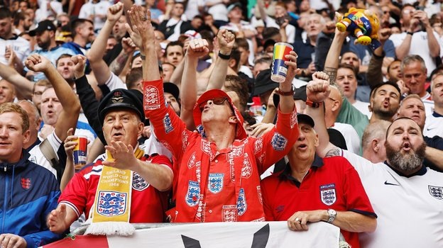    Фанаты сборной Англии на Евро-2024. Global Look Press