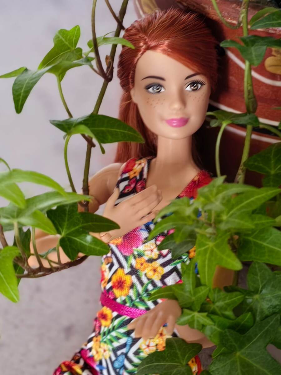 Barbie Безграничные движения голубой топ DPP74