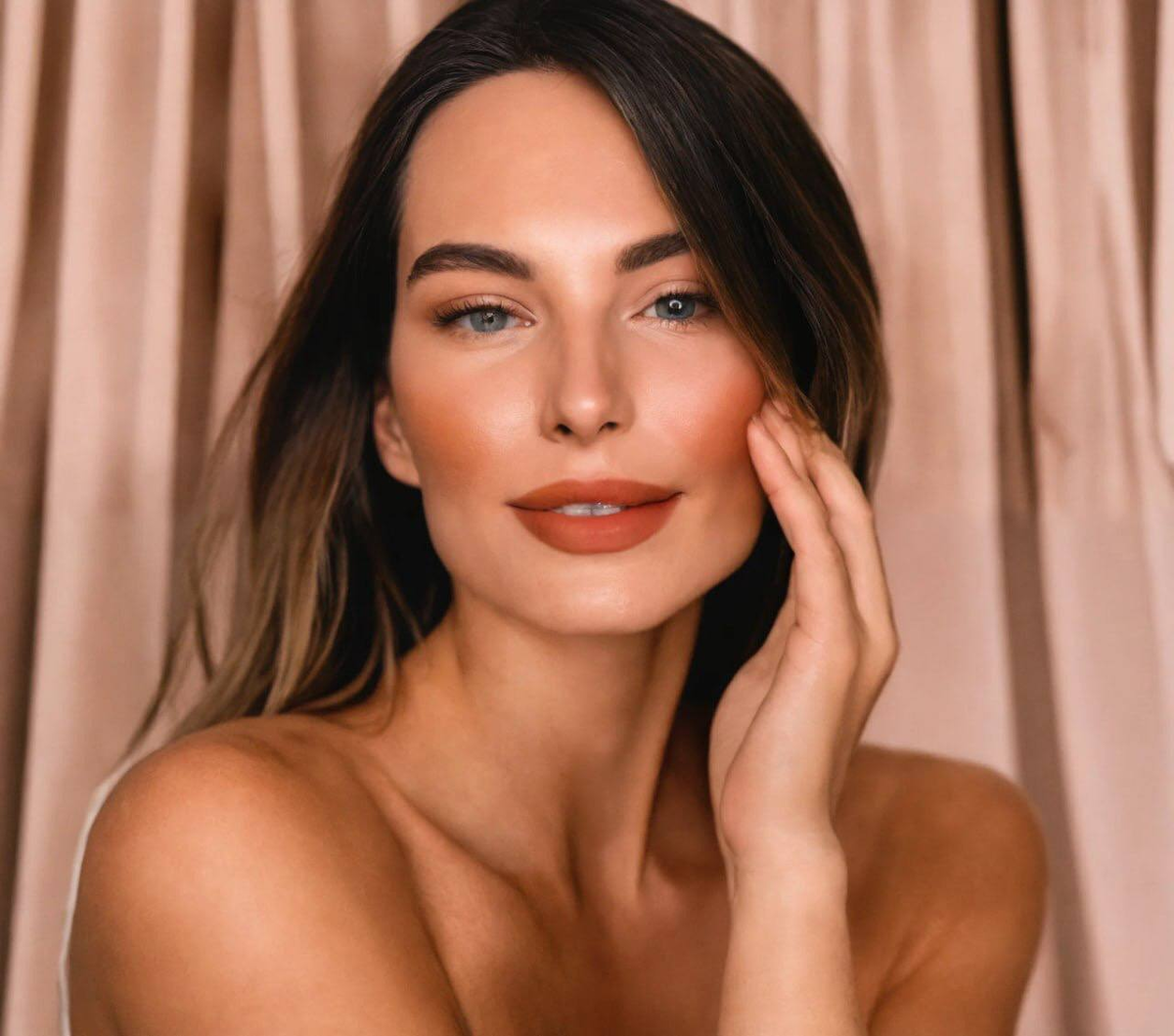 Karina Koinash shares her skin care secrets before a photo shoot