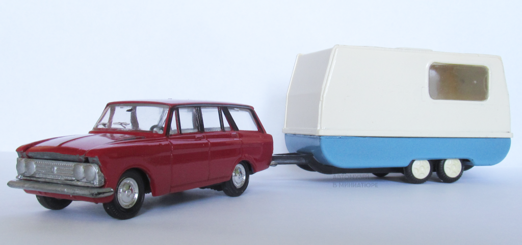 Москвич с прицепом из коллекции автора