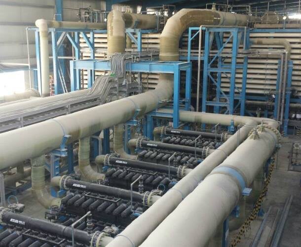 Дисковые фильтры с автоматической промывкой на первой ступени системы водоподготовки